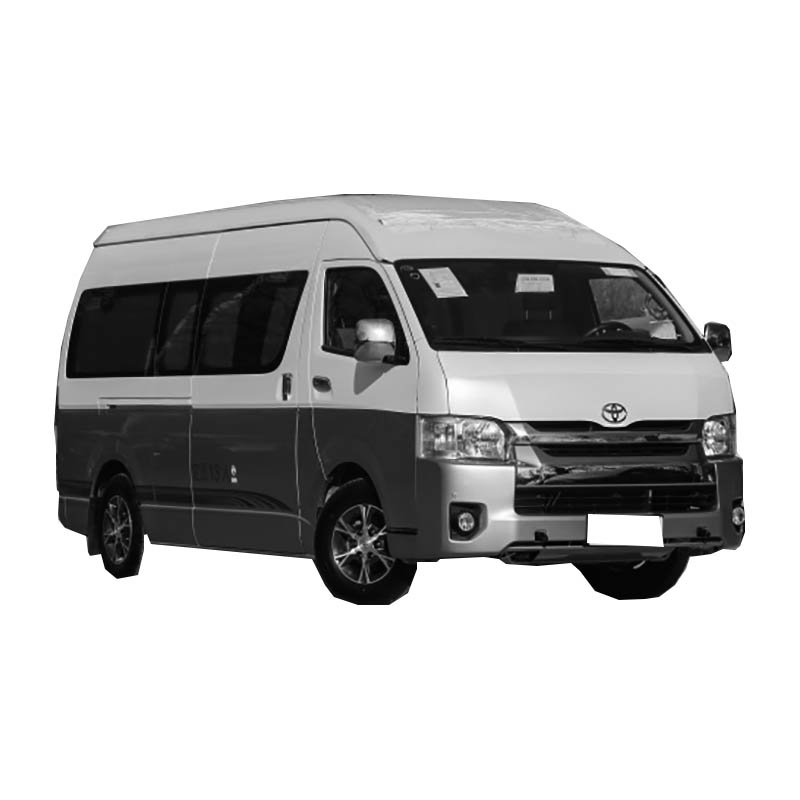 Recommend To-yo-ta Haice City Buses Used Coaches Second Hand Mini Bus 13 Seater Hiace Bus Gasoline Passenger Van for Sale